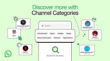 WhatsApp now lets users explore Channels by category