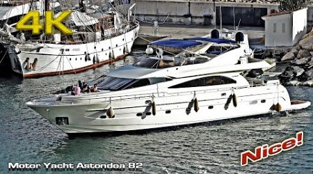 Motor Yacht Astondoa 82 docking (Altea 2024)