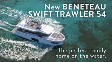 Meet the New BENETEAU Swift Trawler 54 - The Perfect Family Home on the Water