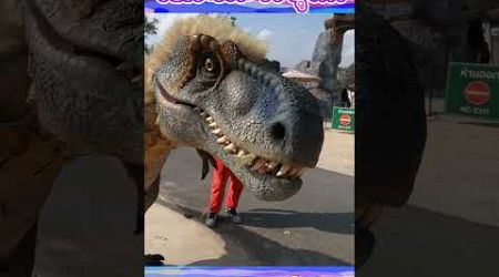 พาลูกเที่ยว ไดโนเสาร์ คิงดอม พัทยา | Pattaya Dinosaur Kingdom (ข้าวหอม ข้าวตัง ตัวกลม)