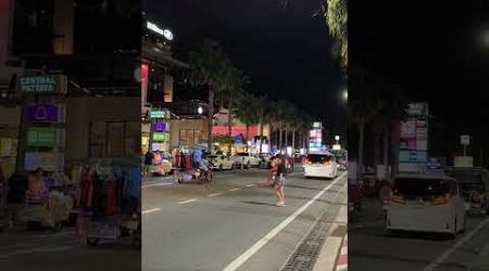 Central Pattaya night View #thailandstreetwalks #shoppingmall #travel