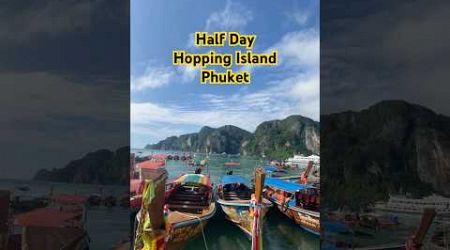 Half Day juga cukuplah menurutku untuk hopping Island Phuket #short #phuket