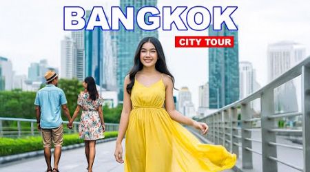 Bangkok City Tour 4K in 3 Hours | Bangkok City In Christmas | Travel Video 8K 