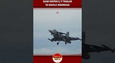 JET TEMPUR RAFALE INDONESIA VS SAAB GRIPEN E/F THAILAND MANA YANG LEBIH GAHAR? #jettempur #rafale