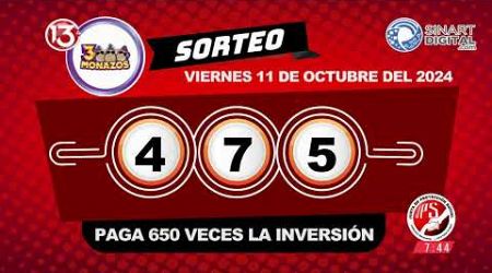 #EnVivo * Sorteo de Lotería Popular Chances | 11 Octubre 2024