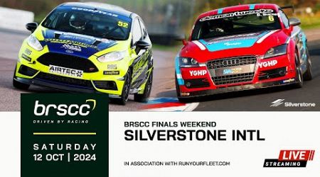 BRSCC LIVE | FINALS WEEKEND @ SILVERSTONE INTERNATIONAL | 12/13 OCTOBER 2024 | SATURDAY STREAM