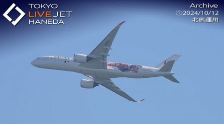 ①- LIVE - 羽田空港 ライブカメラ 2024/10/12 TOKYO International Airport HANEDA HND Plane Spotting