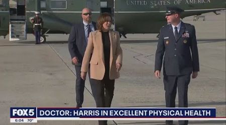 Doctor: Kamala Harris in excellent physical health