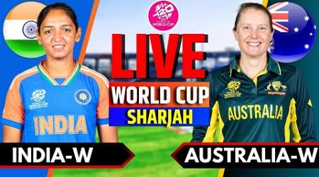 India vs Australia Women Live | Live Cricket Match Today | Women&#39;s T20 World Cup | IND W vs AUS W