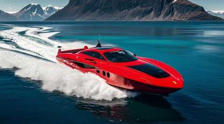 Ferrari Concept boats prototype testing in Norway Part V