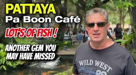 Pa Boon Café Pattaya Thailand. Outdoor Restaurant and Stunning Gardens