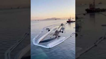 Epic yacht sinking in China! #travel #humor #short