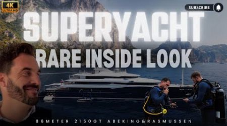 Experience the Unparalleled Luxury of HBC Super Yacht | Sorrento, Italy Cinematic Tour