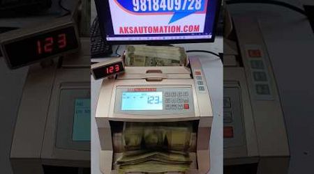 Durable Cash Counting Machine: Protect Your Business from Counterfeit Money! #shorts 