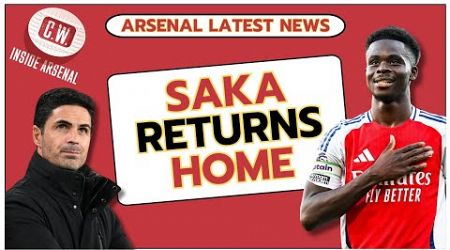 Arsenal latest news: Saka injury update | Odegaard latest | Jonas pressure | International round-up