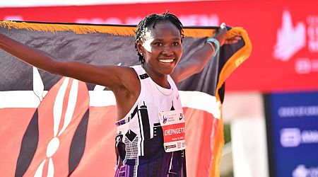 Kenya's Chepngetich smashes women's marathon world record