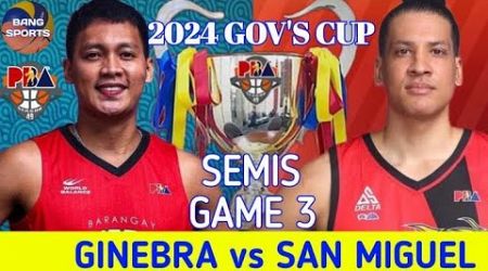 PBA LIVE : SAN MIGUEL vs GINEBRA I LIVE SCORES &amp; PLAYERS STATISTICS.