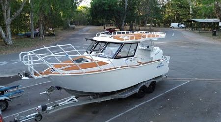 Mercury 400HP V10 First Water Trials and 750W Boat Walkthrough | Seaking Boats North Qld