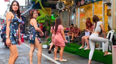 [4K] How is Thailand Now? Pattaya Soi Buakhao, Soi 13/1, Beach Road