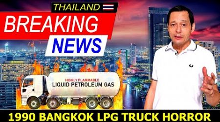 ✅THAILAND NEWS ARCHIVE 1990 | Downtown Bangkok LPG Truck Explosion | 92 Dead 106 Hurt In Inferno