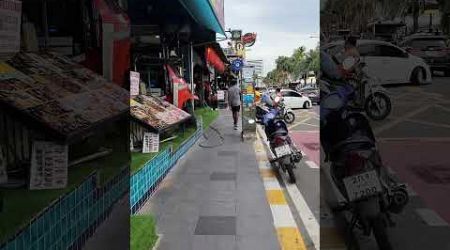 Streets of Pattaya and Beach Road, Thailand 