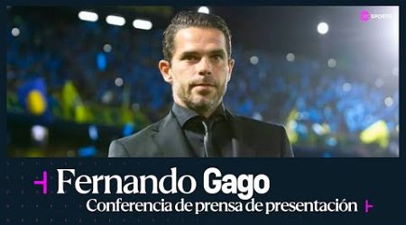 EN VIVO: Fernando Gago es presentado como nuevo DT de Boca - Conferencia de prensa