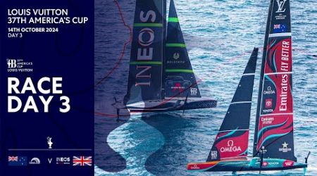 Louis Vuitton 37th America&#39;s Cup | Day 3 - LIVE