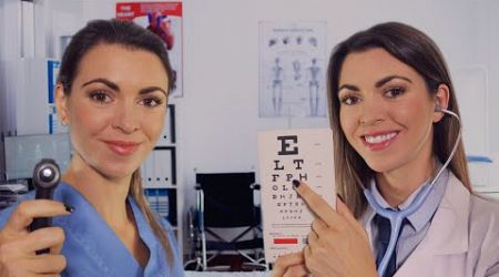 [ASMR] Doctor &amp; Nurse Medical Examination 