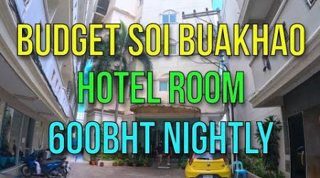 BARGAIN PRICE PATTAYA SOI BUAKHAO BUDGET HOTEL REVIEW - Yes O&#39;Tel - 600BHT NIGHTLY