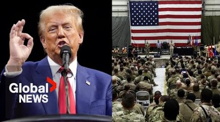 Trump threatens use of US military against political opponents