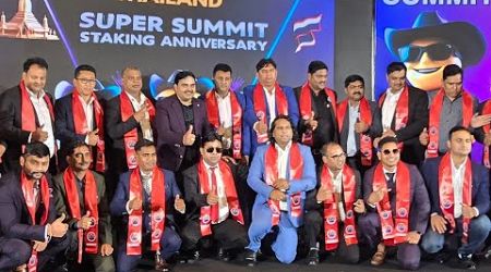 SUMMIT TOKEN IS LIVE FROM PATTAYA ON THE FRIST ANNIVERSARY SUMMIT !!