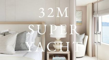 32 M SUPER YACHT - LUXURY MARINE INTERIOR DESIGN