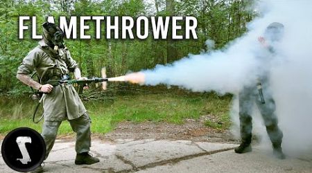 Scaring the @#$% out of Players with World&#39;s First ACTUAL Airsoft FLAMETHROWER