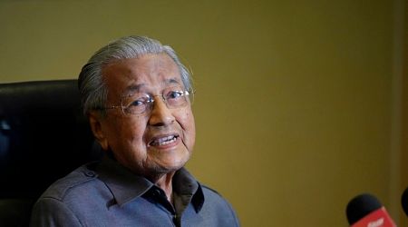 Former Malaysian PM Mahathir, 99, hospitalized with respiratory infection