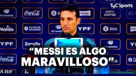 SCALONI en CONFERENCIA de PRENSA tras la GOLEADA de ARGENTINA vs BOLIVIA ⚽ MESSI, NICO PAZ y más