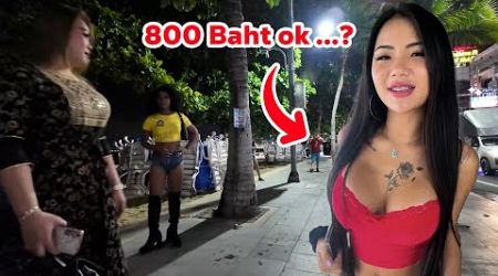 4k how much beach road Walk around pattaya beach road pattaya thailand nightlife