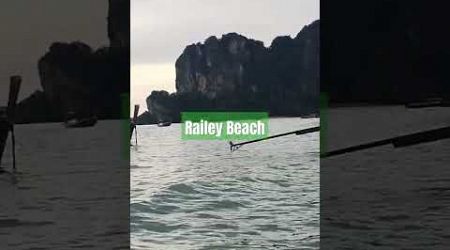 Railey Beach,Krabi, Thailand #railaybeach #aonang #krabi #phuket #ferry #beach #phuket #pattaya #ai