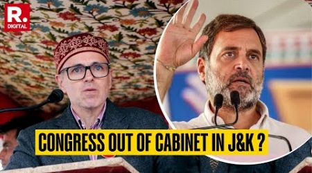 Congress Refuses To Join Omar&#39;s Government In J&amp;K | NC-CONG RIFT