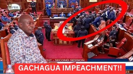 Live : Drama in senate as DP Gachagua Impeachment starts!!!