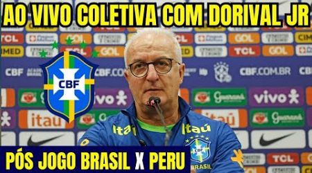 COLETIVA COM DORIVAL JR - AO VIVO DIRETO DO ESTÁDIO MANÉ GARRINCHA / PÓS JOGO SELEÇÃO BRASILEIRA!