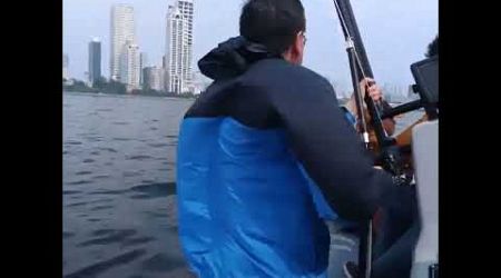 Turning a military fast boat for fun @ Manila Yacht Club