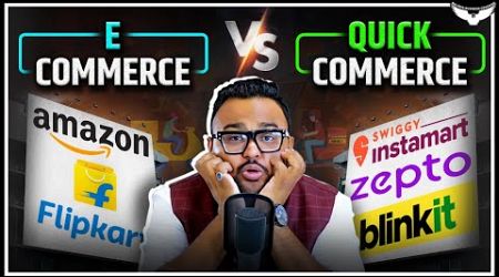 अब कौन होगा Online Market का King!| Quick Commerce vs E-Commerce | Case Study