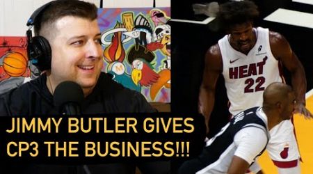 Jimmy Butler Trolls Chris Paul And Gives Him The Business In Miami Heat Preseason Win Over The Spurs