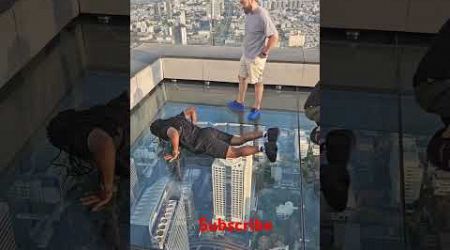 314 meters offers 360 degree panoramic views | #skywalker #bangkok #touristinthailand