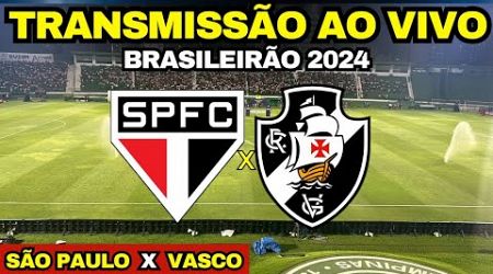 SÃO PAULO X VASCO - TRANSMISSÃO AO VIVO DIRETO DO BRINCO DE OURO / 30ª RODADA BRASILEIRÃO 2024