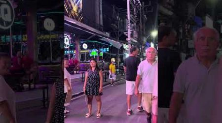 Walking Video at Patong Beach Area #banglaroad #patong #patongtour #thailand #phuket #nightlife