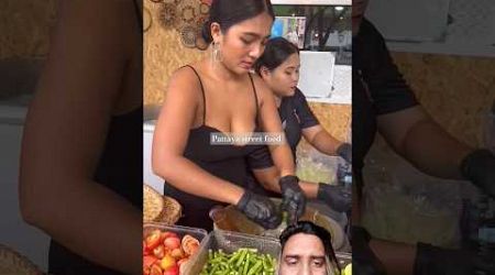 Pattaya Lady Makes Spicy Raw Shrimps Salad - Thai Street Food#thailand #thaifood #thaistreetfood