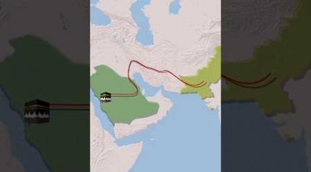 Can you drive from Pakistan to Makkah? #saudiarabia #hajj #travel