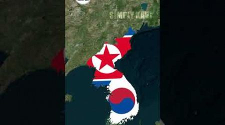 Why Did Korea Split into Two Countries? #shorts #viralshorts #education