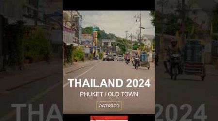 Driving Phuket - OLD TOWN (October) #thailand #thailandtravel #phuket #phukettravel